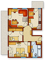 Appartamento 4 - planimetria