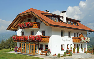 The Zangerlechn Farm near Bruneck at the Kronplatz