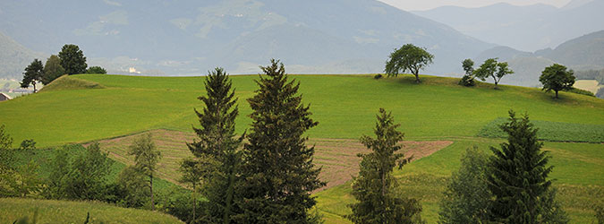 A view of the Pustertal valley