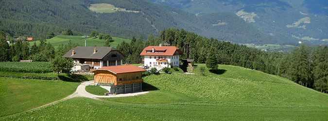 Zangerlechn farm at the foot of Kronplatz Mountain