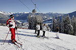 Skifahren am Kronplatz in Reischach