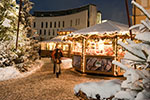 Traditional Christmas fair in Bruneck in the Pustertal valley